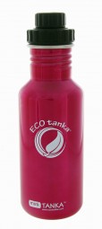 ECOtanka - Trinkflasche fĂ¼r Kinder - 0,6l Mini Tanka in Pink mit Reduzier-Verschluss