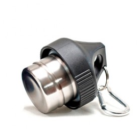 Poly-Loop-Verschluss mit Karabinerhaken - Edelstahl